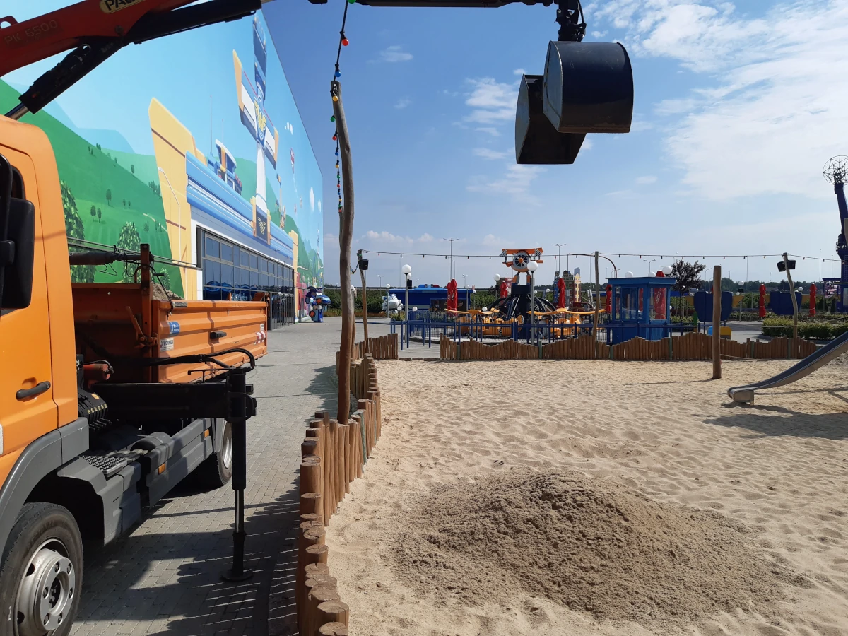 Piasek do piaskownicy Legionowo